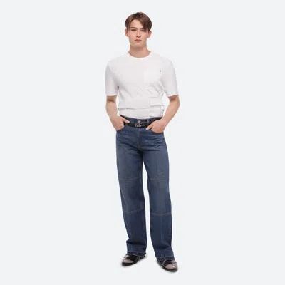 Helmut Lang Carpenter Jeans In Dk Tinted Indigo