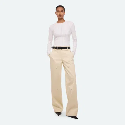 Helmut Lang Carpenter Pants In Oatmeal