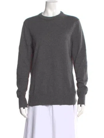 Pre-owned Helmut Lang Cashmere Crew Neck Sweater In Gray