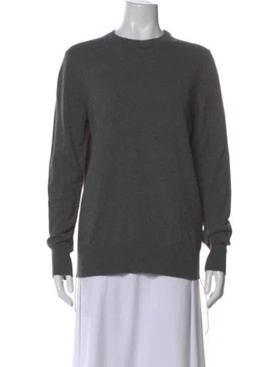 Pre-owned Helmut Lang Cashmere Crew Neck Sweater In Gray
