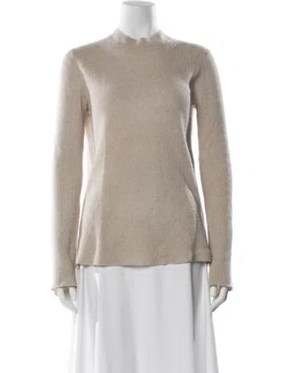 Pre-owned Helmut Lang Cashmere Crew Neck Sweater In Neutral