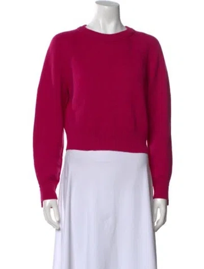 Pre-owned Helmut Lang Cashmere Crew Neck Sweater In Pink
