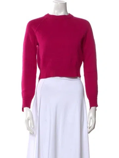 Pre-owned Helmut Lang Cashmere Crew Neck Sweater In Pink