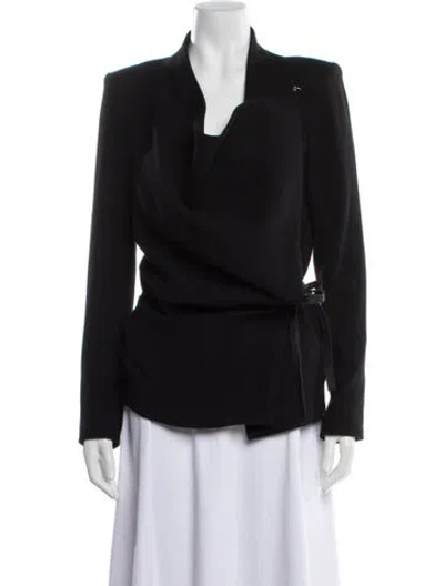 Pre-owned Helmut Lang Cashmere Jacket In Black