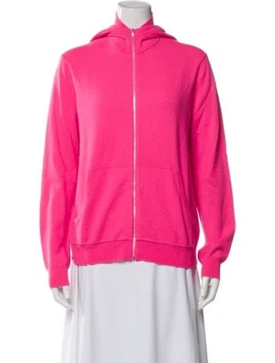 Pre-owned Helmut Lang Cashmere Jacket In Pink
