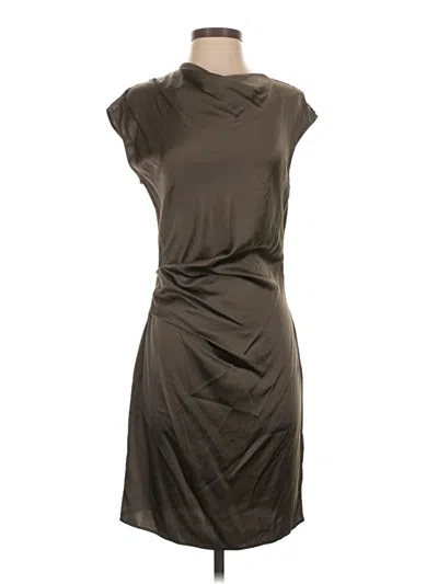Pre-owned Helmut Lang Casual Dress In Brown