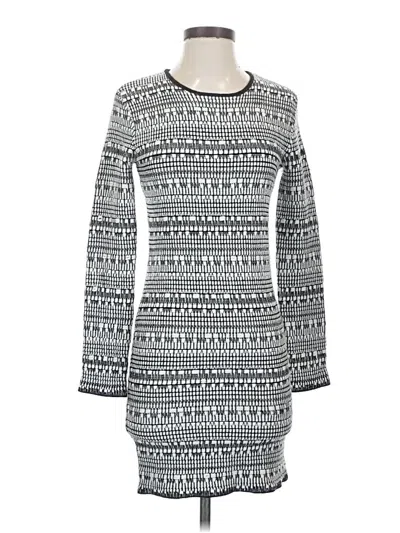 Pre-owned Helmut Lang Casual Dress In Gray