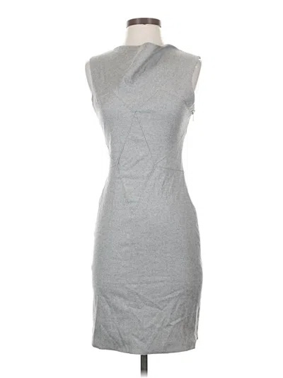 Pre-owned Helmut Lang Casual Dress In Gray