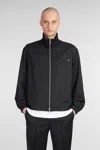 Helmut Lang Casual Jacket In Black Wool Jacket
