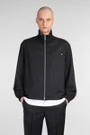 Helmut Lang Casual Jacket In Black Wool Jacket In Black