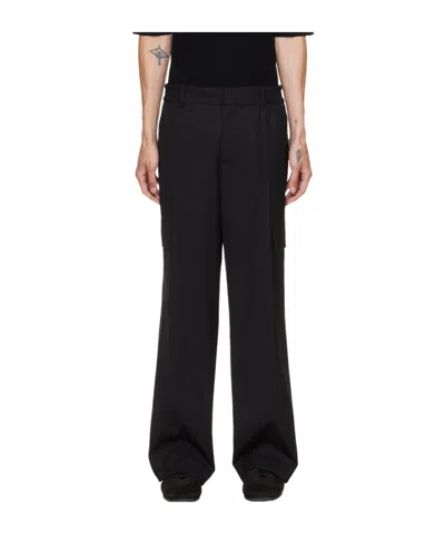 Helmut Lang Casual Pants With Belt Loops In Black