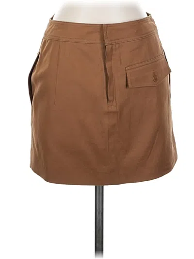 Pre-owned Helmut Lang Casual Skirt In Brown