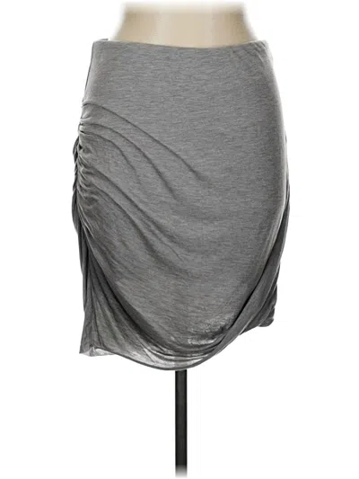 Pre-owned Helmut Lang Casual Skirt In Gray