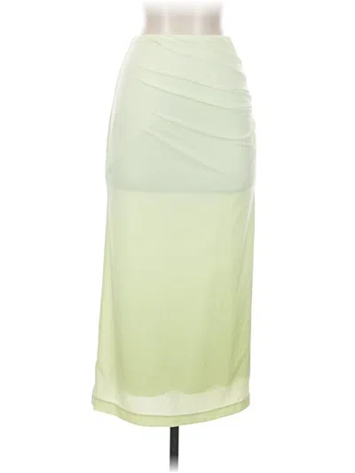 Pre-owned Helmut Lang Casual Skirt In Green