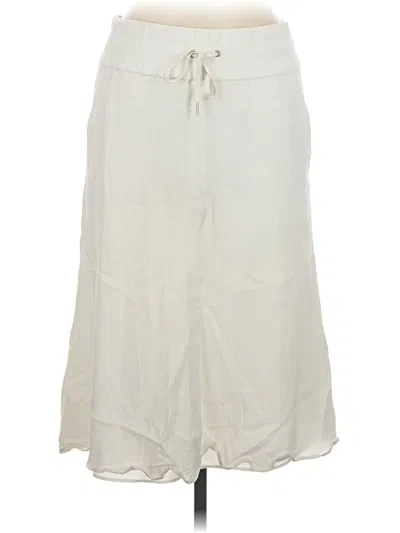 Pre-owned Helmut Lang Casual Skirt In Ivory