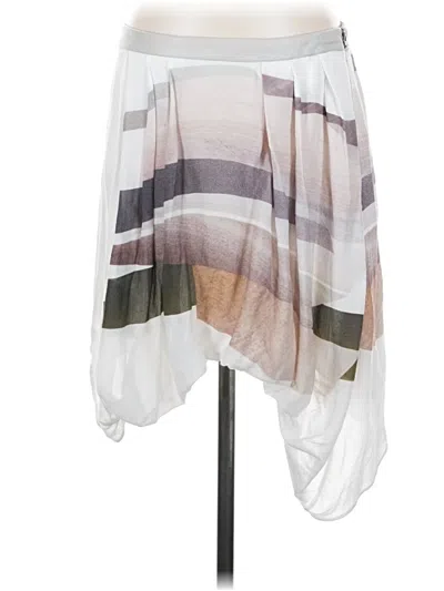 Pre-owned Helmut Lang Casual Skirt In White