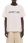 Helmut Lang Logo Print Short-sleeve T-shirt In White