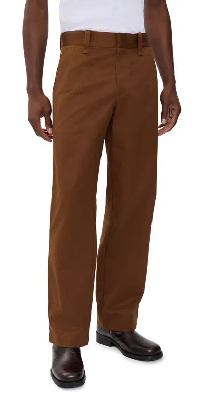 Helmut Lang Chino Pants Bourbon In Brown