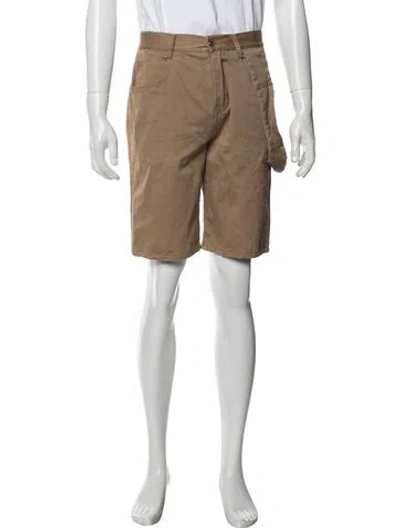Pre-owned Helmut Lang Chino Shorts In Brown