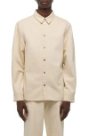 Helmut Lang Classic Denim Shirt In Neutral