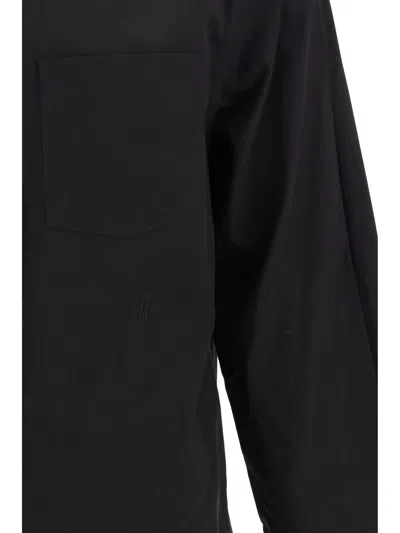 Helmut Lang Classic Shirt.soft P Shirt In Black