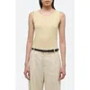 Helmut Lang Classic Tank Top In Butter