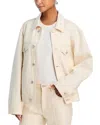 Helmut Lang Classic Trucker Jacket In Neutral