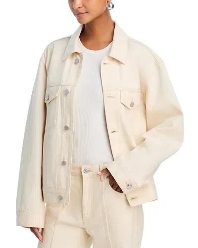 Helmut Lang Classic Trucker Jacket In Neutral