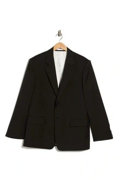 Helmut Lang Classic Wool Suit Blazer In Black