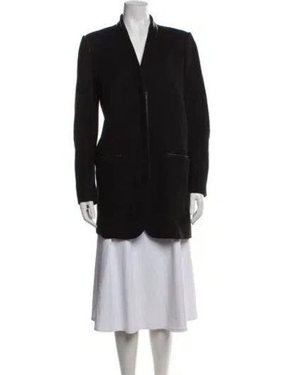 Pre-owned Helmut Lang Coat In Black