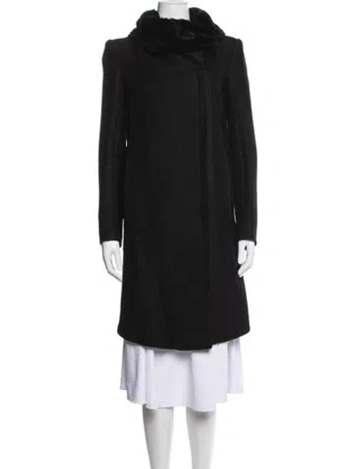 Pre-owned Helmut Lang Coat In Black