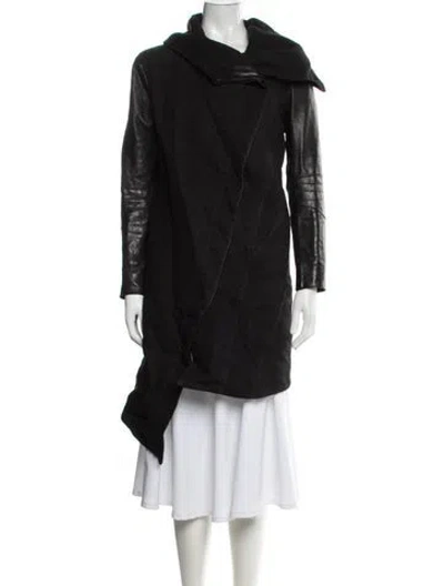 Pre-owned Helmut Lang Coat In Black