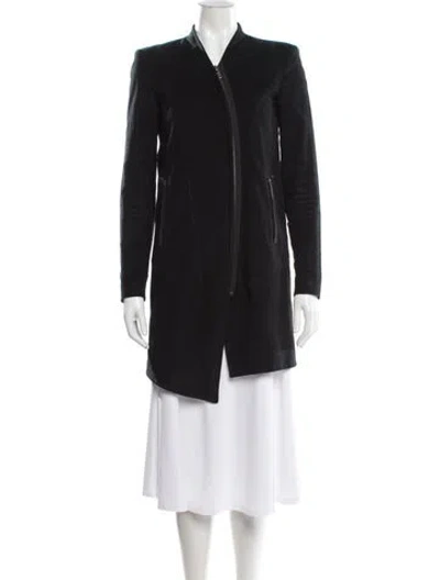 Pre-owned Helmut Lang Coat In Black