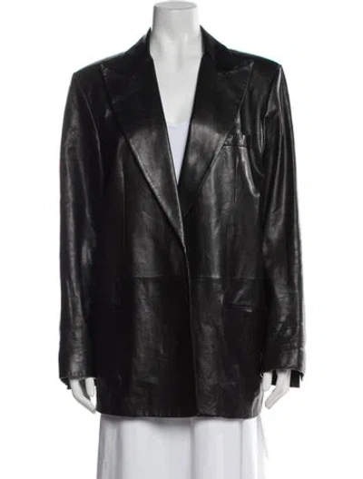 Pre-owned Helmut Lang Coat In Black