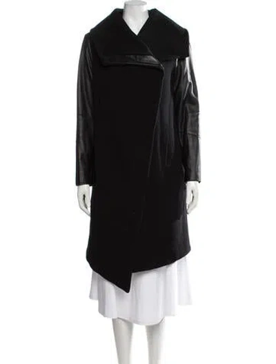 Pre-owned Helmut Lang Coat In Black