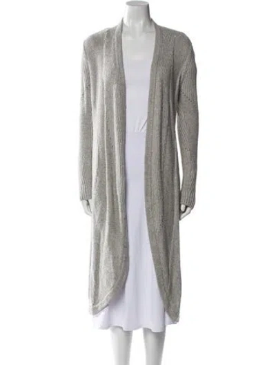 Pre-owned Helmut Lang Coat In Gray