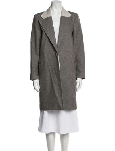 Pre-owned Helmut Lang Coat In Gray