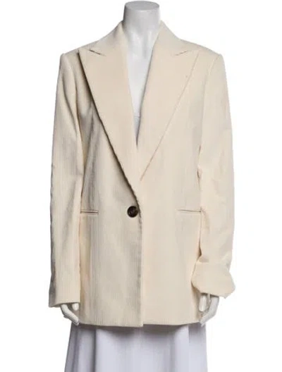 Pre-owned Helmut Lang Coat In Neutral