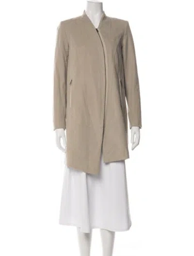 Pre-owned Helmut Lang Coat In Neutral
