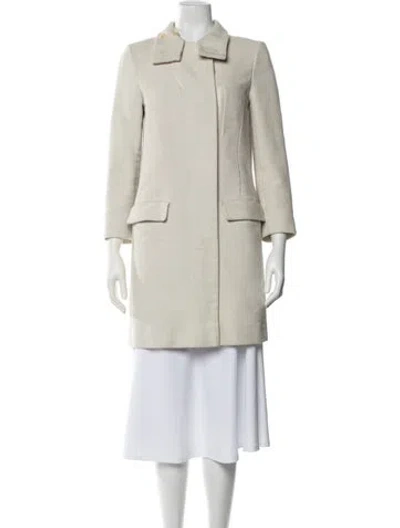 Pre-owned Helmut Lang Coat In Neutrals