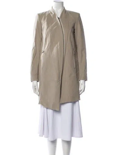 Pre-owned Helmut Lang Coat In Neutrals