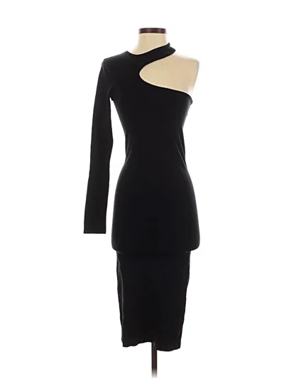 Pre-owned Helmut Lang Cocktail Dress In Black