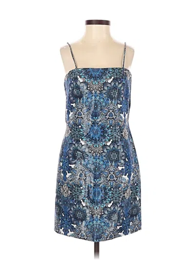Pre-owned Helmut Lang Cocktail Dress In Blue