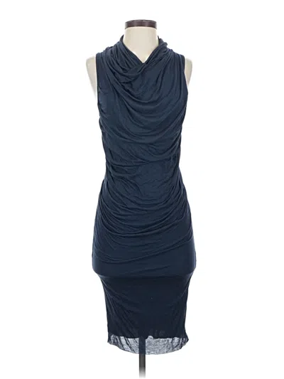 Pre-owned Helmut Lang Cocktail Dress In Blue