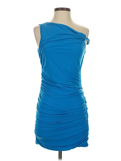 Helmut Lang Cocktail Dress In Blue
