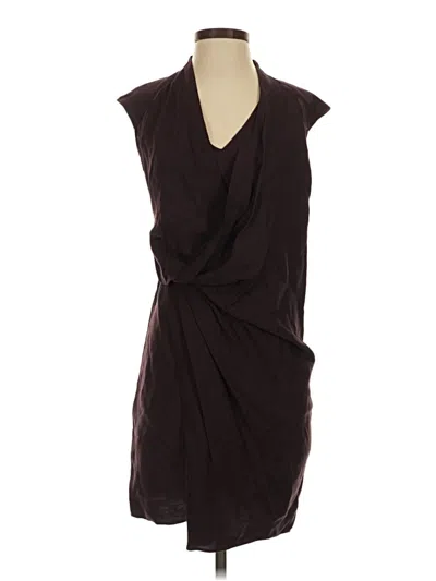 Pre-owned Helmut Lang Cocktail Dress In Brown