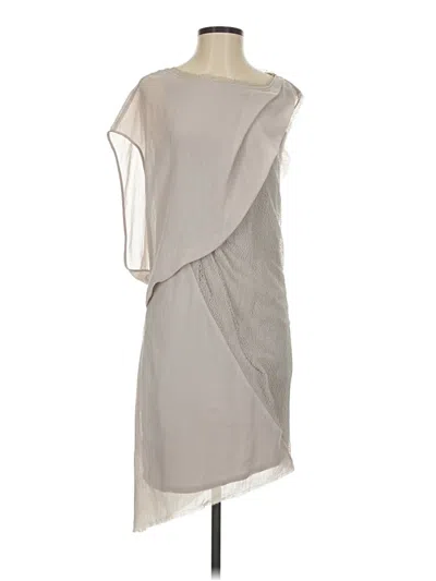Pre-owned Helmut Lang Cocktail Dress In Gray