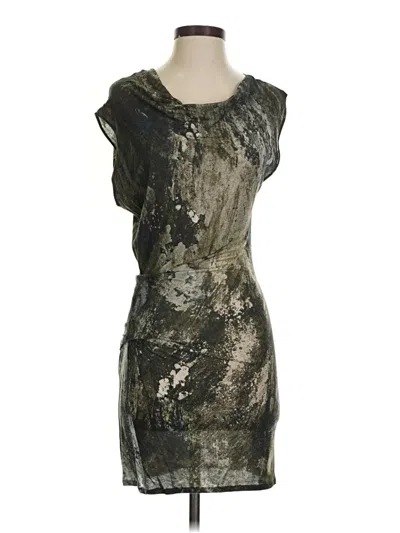 Pre-owned Helmut Lang Cocktail Dress In Gray