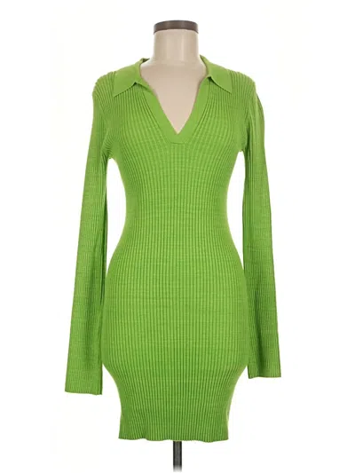Pre-owned Helmut Lang Cocktail Dress In Green