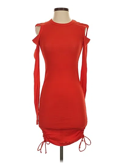 Helmut Lang Cocktail Dress In Red